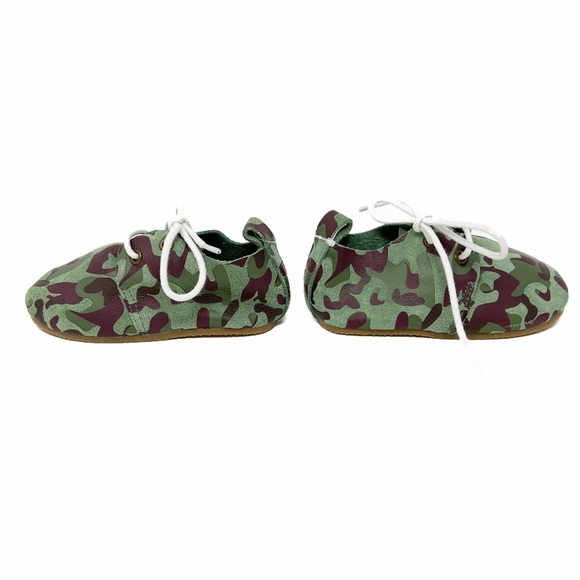 Piper Finn Camouflage Low Top Oxfords Hard Sole 6 Camo - Picture 5 of 6